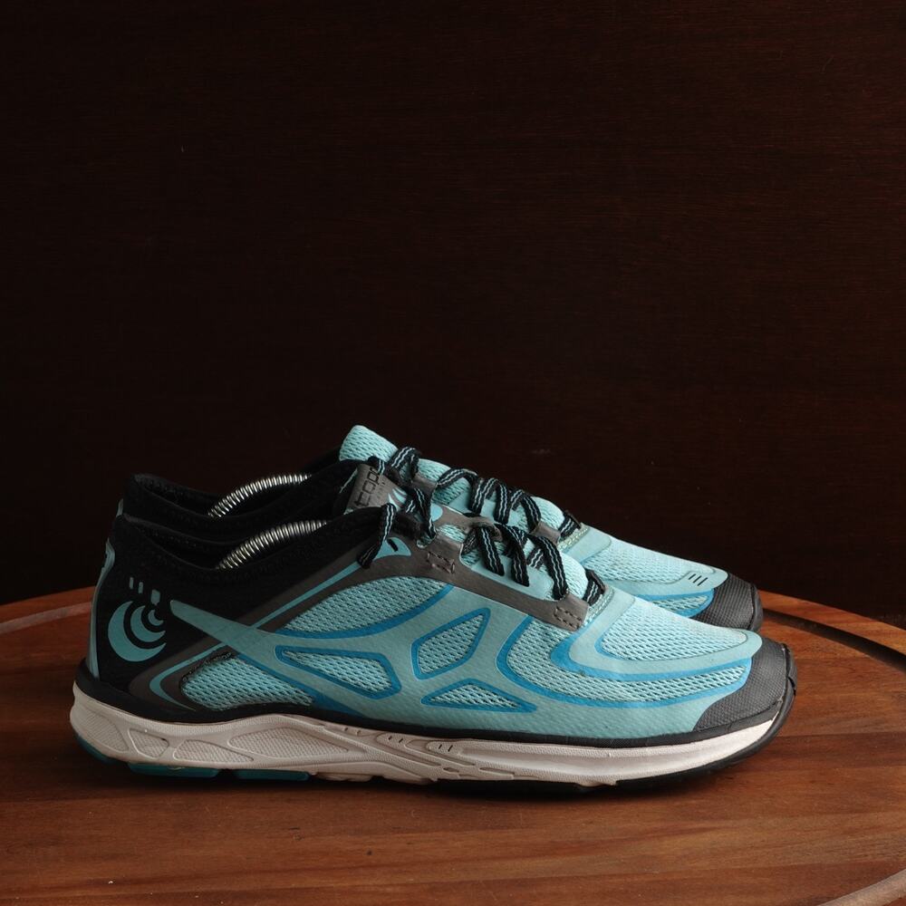 Topo Sneakers Womens SZ 8.5 Blue Athletic ST-2 Zero Drop Running Trail Gym Shoes